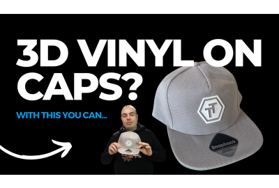 Can you put 3D Vinyl on Hats?