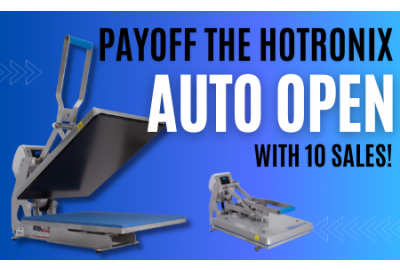 How Long Will It Take To Pay Off The Hotronix Auto Open Heat Press?