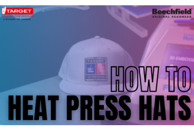 how to heat press hats
