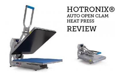 Hotronix® Auto Open Clam Heat Press Review