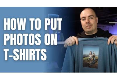 Put Photos on to Clothing in 12 seconds