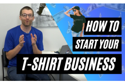 How To Start a T-Shirt Business & Make Extra Income from Home