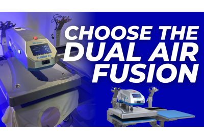 Choose the Dual Air Fusion IQ Heat Press