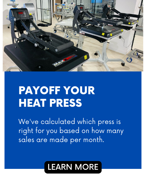 Pay Off your Hotronix Heat Press