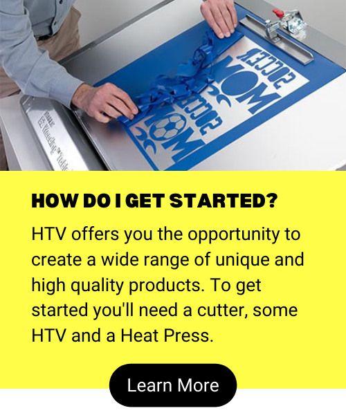 How To Get Started with Heat Transfer Vinyl (HTV)