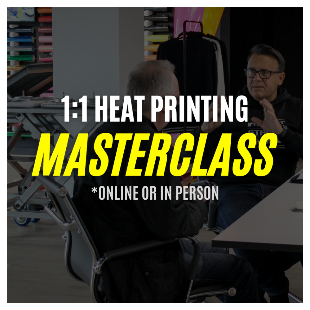 1:1 Heat Printing Masterclass