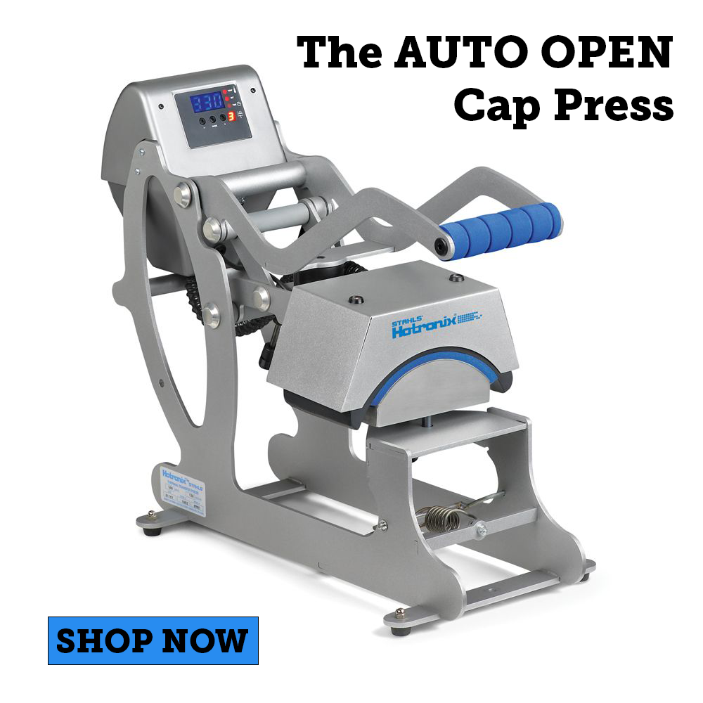 hotronix auto open cap press